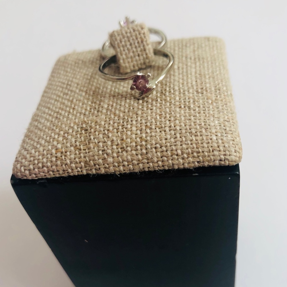 Gemstone Ring Set size 7 - Picture 5 of 5